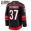 Carolina Hurricanes Hockeydrakt Fanatics Premium Andrei Svechnikov 2024-25 Svart Hjemme - Barn